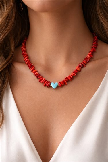 Collier Cianfrone Gioielli Femme in  Alliage Métallique LARA03-ROSSO - LARA03-ROSSO